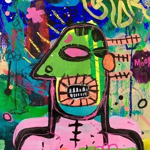 Gael Froget_André 14_38x28.5cm @Galeries Adamah Fine Arts