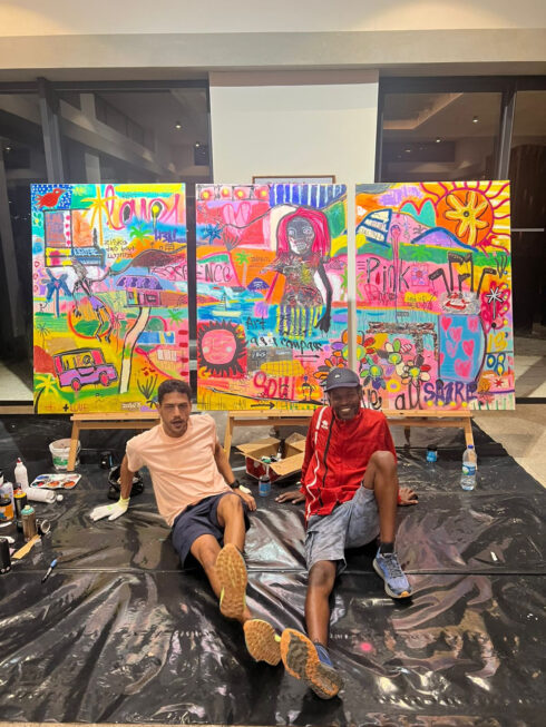 Art et solidarité, Siem Together Foundation - Gaël Froget & Skizofan