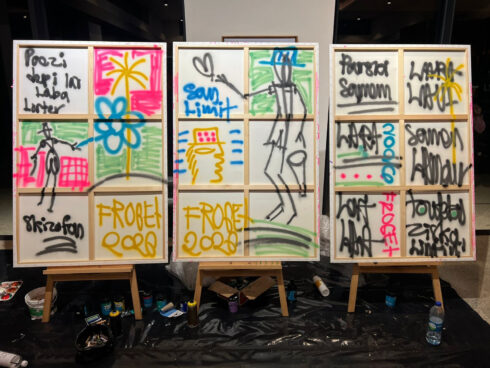 Art et solidarité, Siem Together Foundation - Gaël Froget & Skizofan - Live